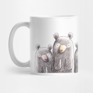 It's a Family of Bears - Black Bear Family Mug